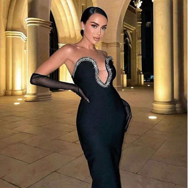 Hidden Urban Figure-Flattering Dress for Special Occasion
