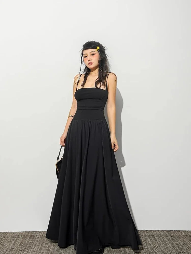 Yadira Minimalist Maxi Summer Dress Boutique Edit