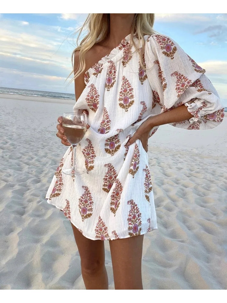 Timeless Andrea Asymmetrical Mini Dress Designer Edit