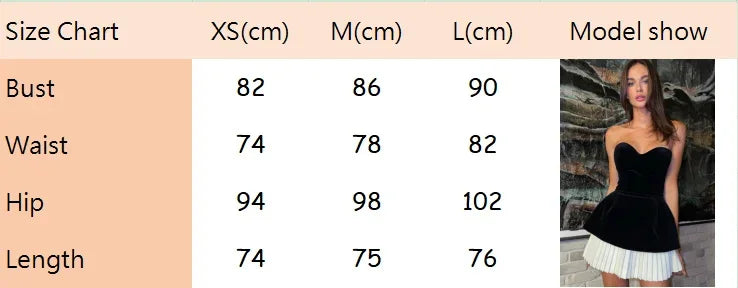 Sexy Strapless Velvet Patchwork Pleated Mini Dress Women Refined Off Shoulder Backless Slim Vestidos Evening Party Gown