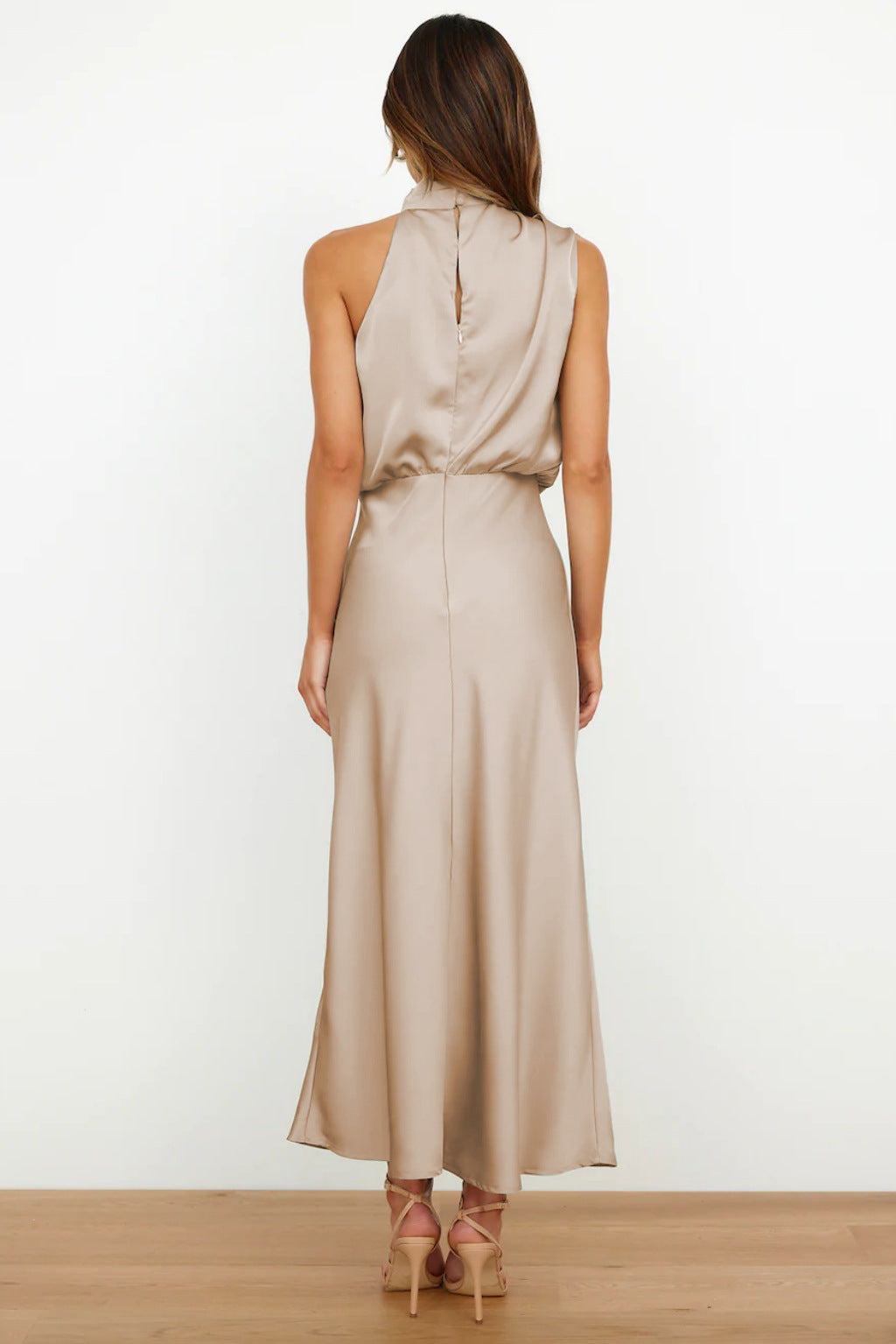 Sleeveless Off Shoulder Bodycon Graceful Maxi Dresses Wedding
