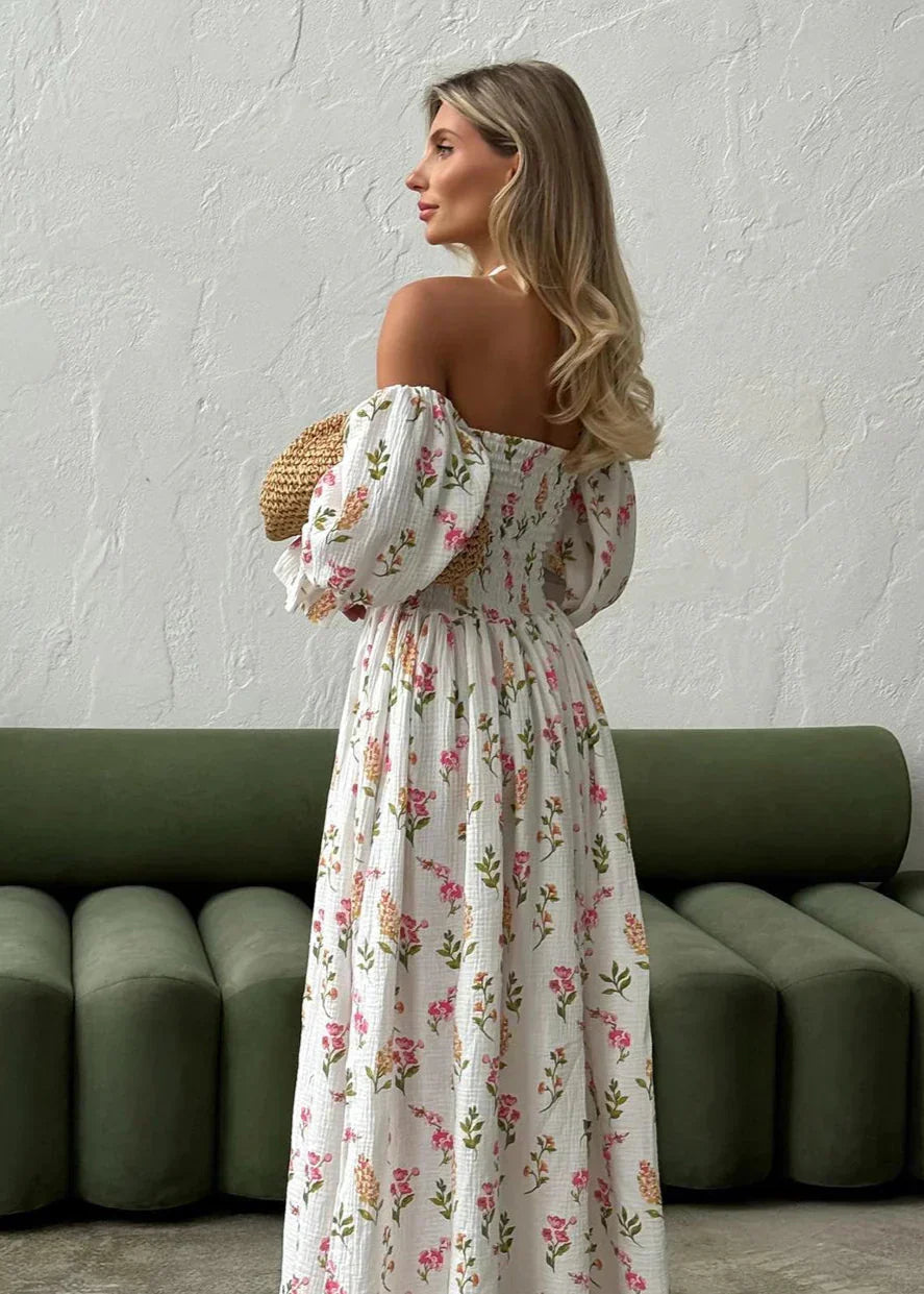 Amara | Refined Floral Dress