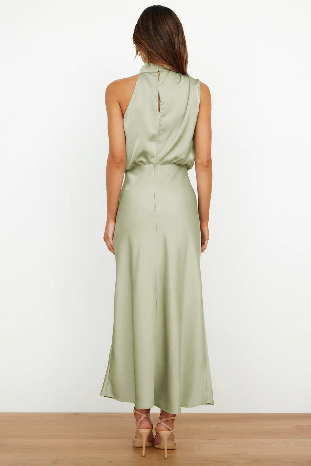 Sleeveless Off Shoulder Bodycon Graceful Maxi Dresses Wedding