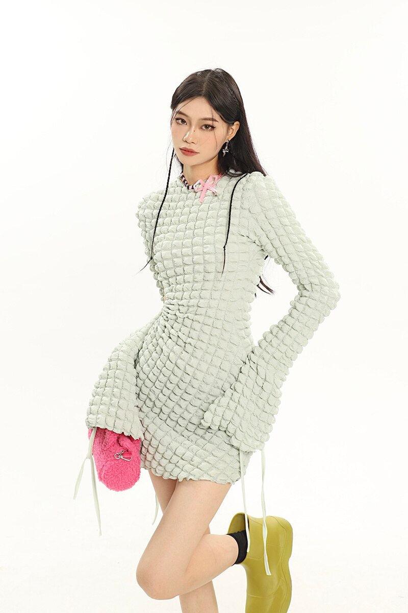 Smooth Girl Cut Out Mini Dress