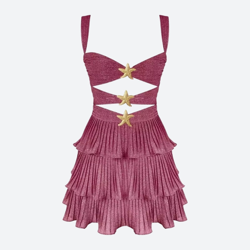 Glitter Starfish Mini Dress
