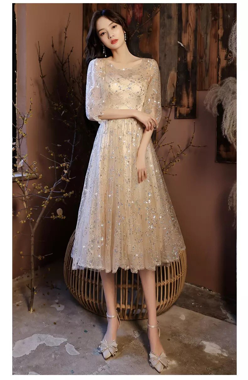 Kissnovaa - New Stylish O-Neck Summer Evening Dress