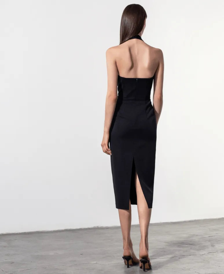 Seraphic Fior Figure-Flattering Dress Evening Elegance