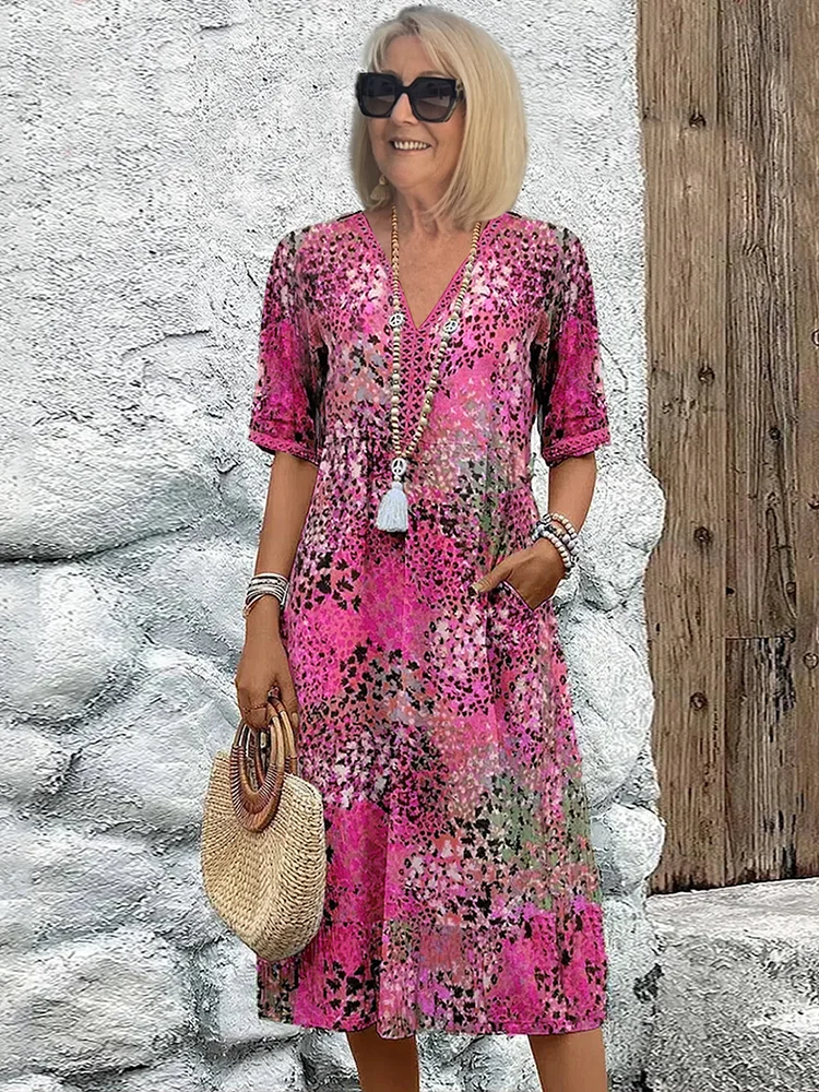 Felicia Chic Womens Maxi Dress with Relaxed Fit and Streetwear Style