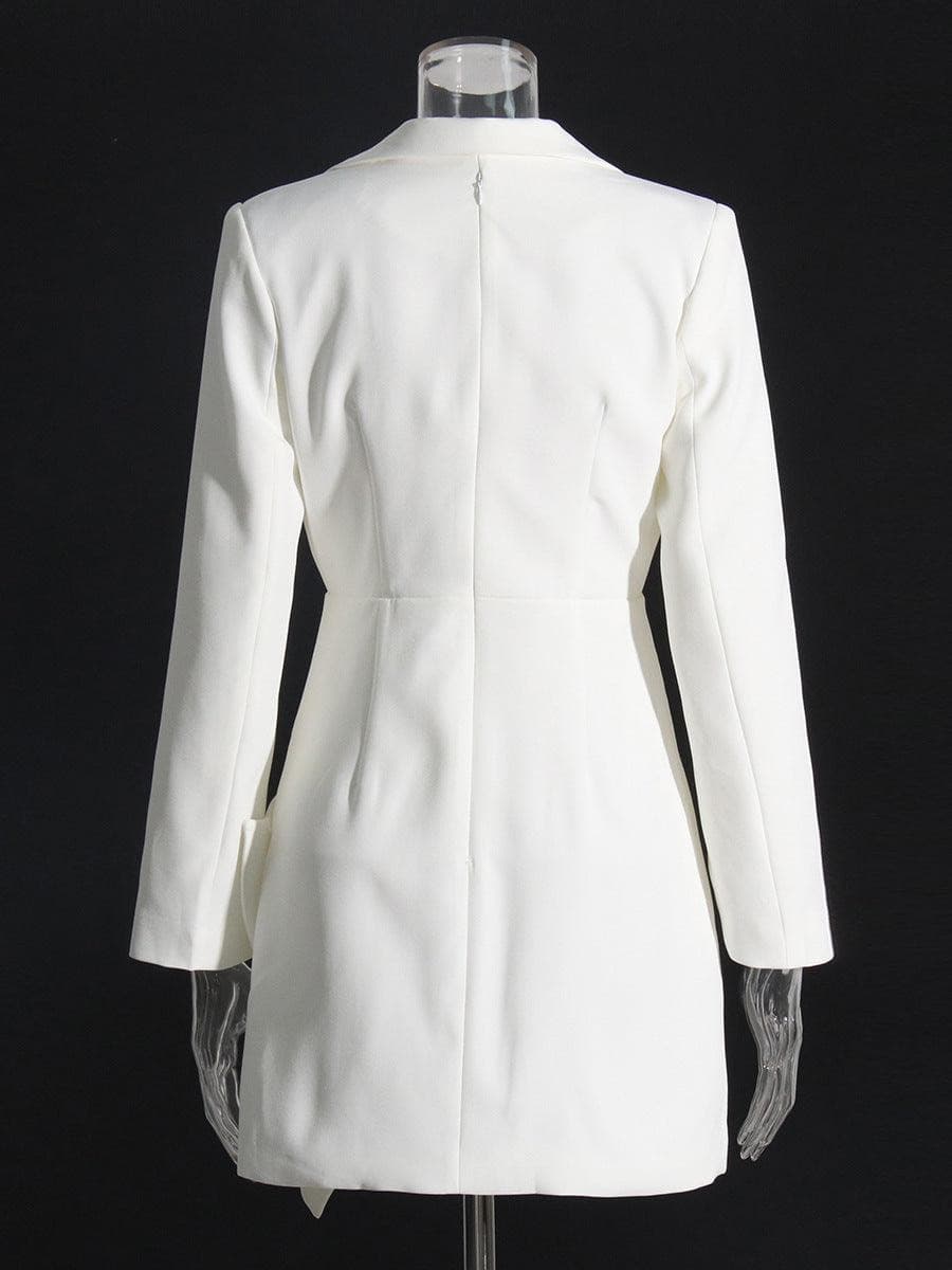 Solid Abbie Blazer Dress
