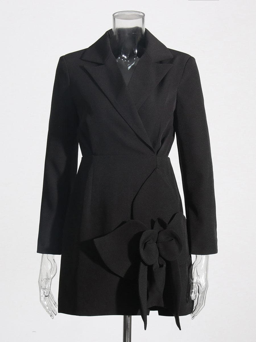 Solid Abbie Blazer Dress
