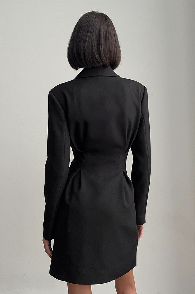 Blazer Fitted Midi Dress