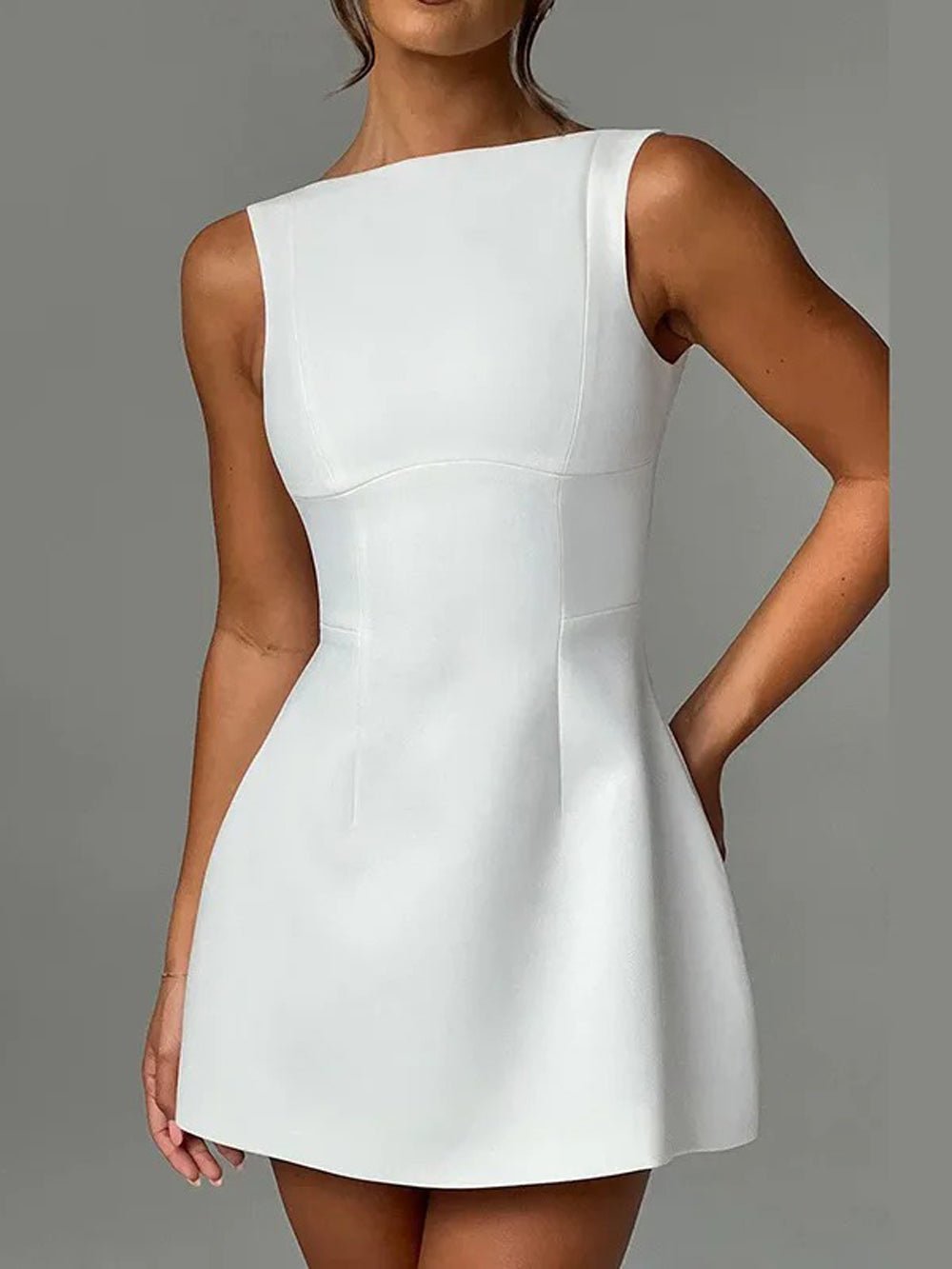 Backless Alyssa Mini Dress