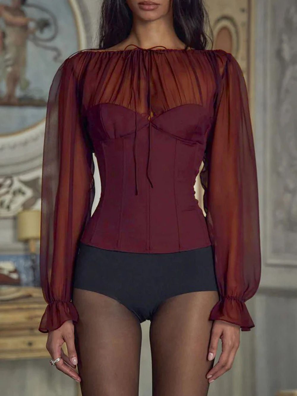 Long Amara Sleeve Shirt