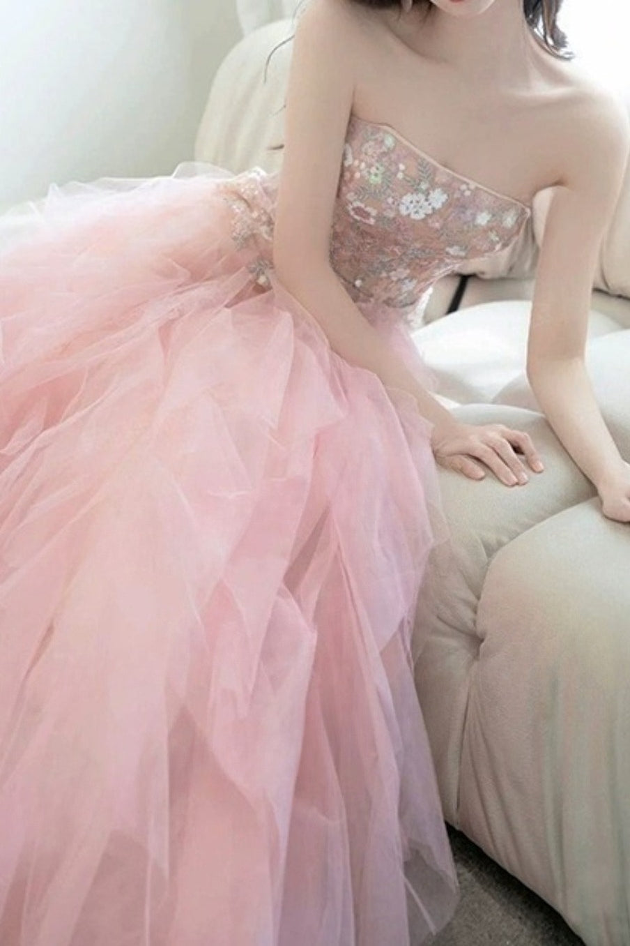 Retro Graceful Romantic Bridal Wedding Dress