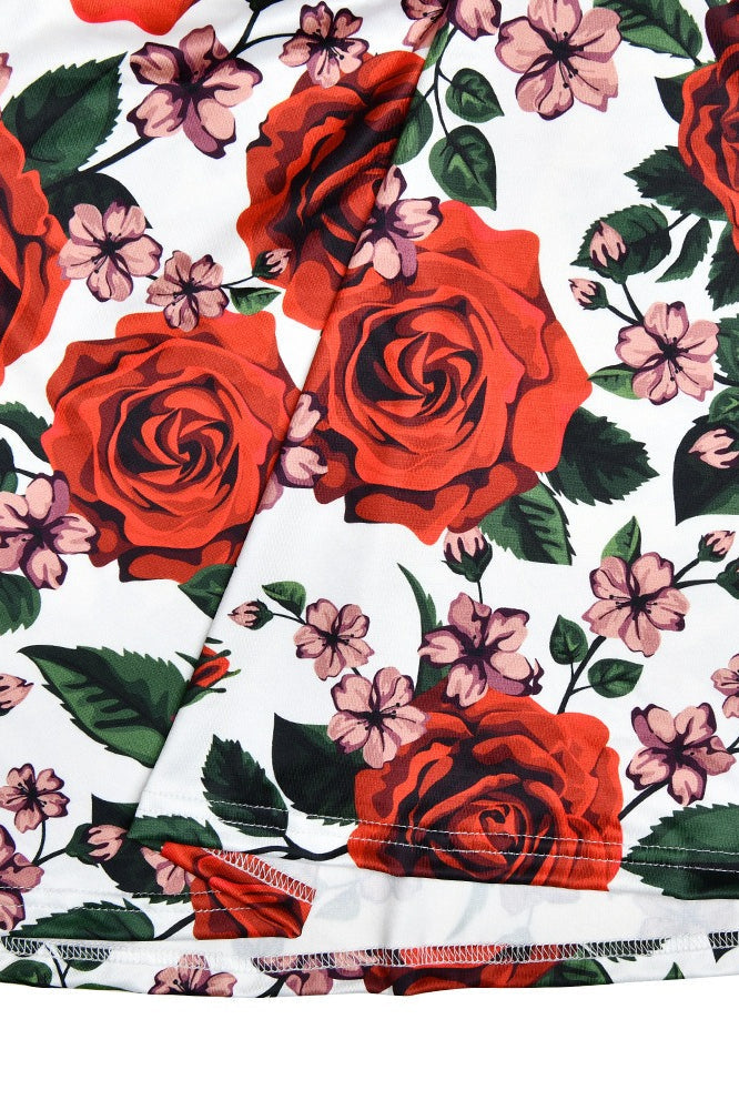 Floral Edition Print Backless Maxi Dress
