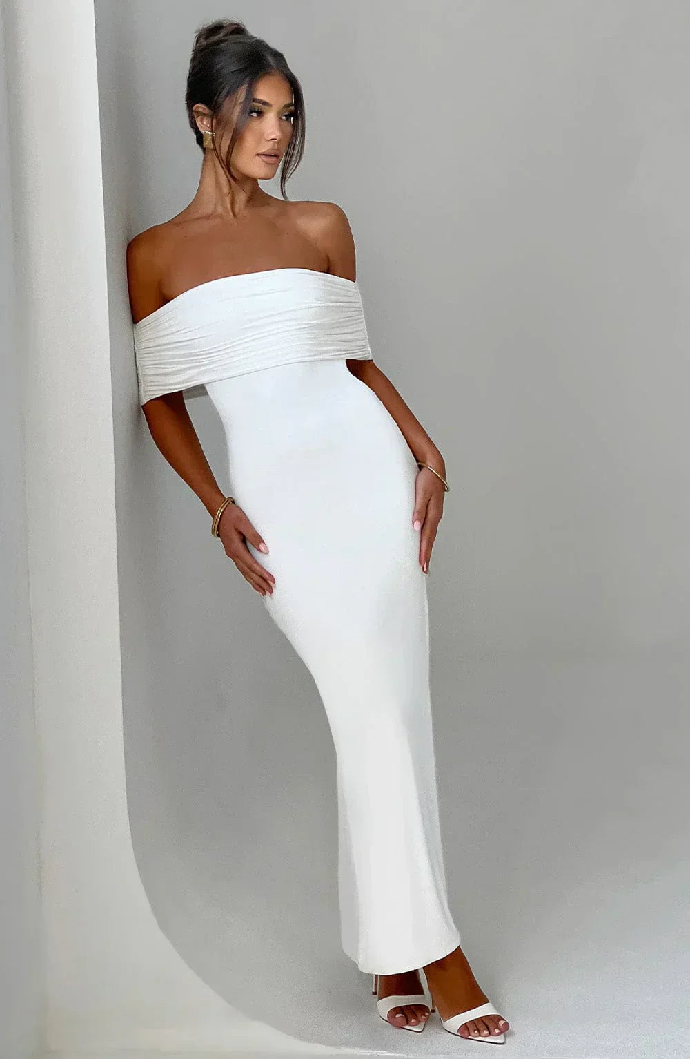 Olympia | Graceful Backless Maxi Dress