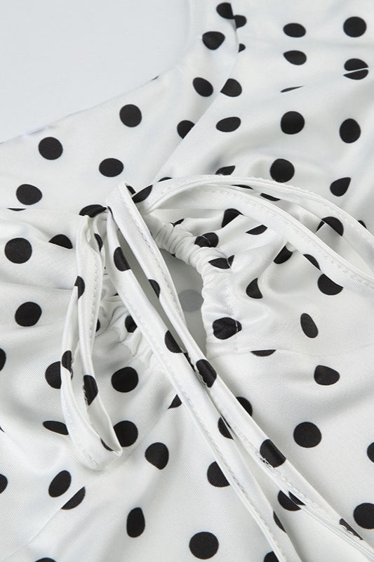 Dot Polka A-Line Cami Mini Dress