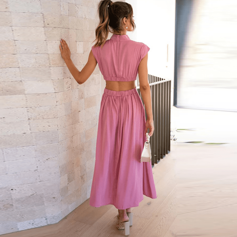 Nahir Graceful Maxi Dress for Women Elegant Evening Look