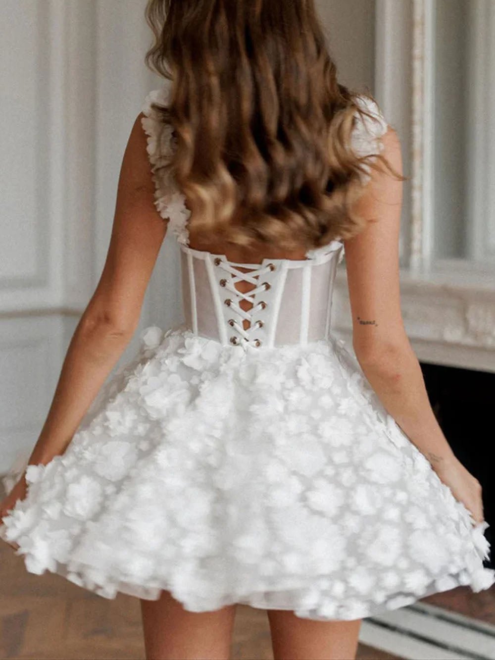 Lace Clementine Mini Dress