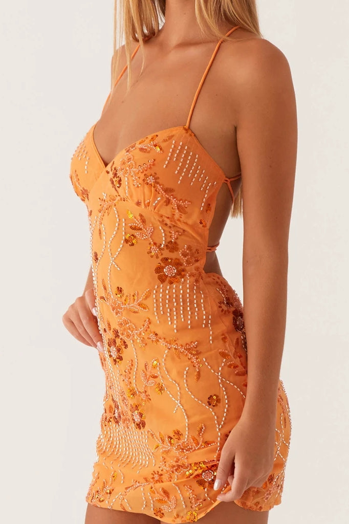 Bloom Sequin Cami Mini Dress