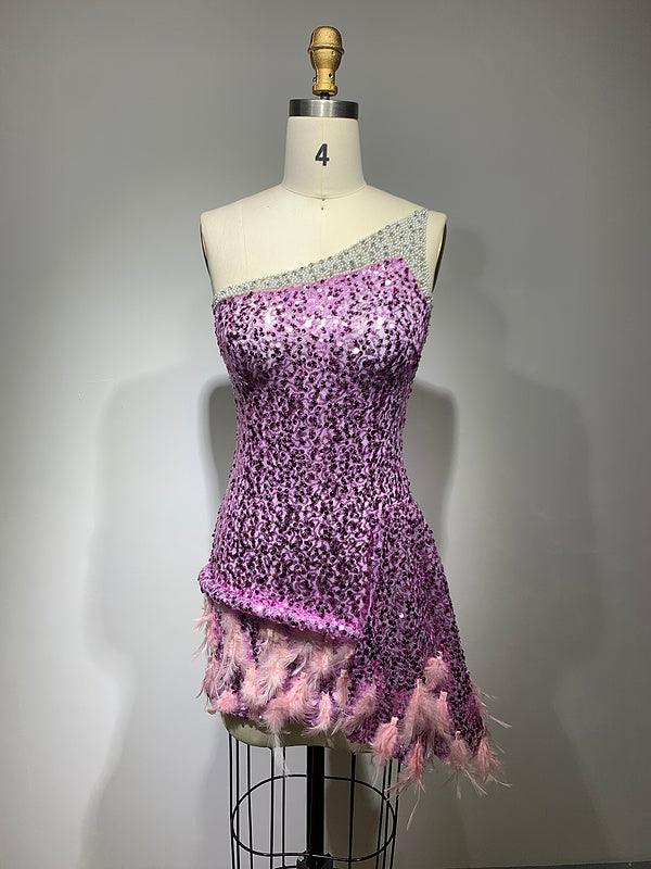 Shiny Dee Sequins Mini Cocktail Dress