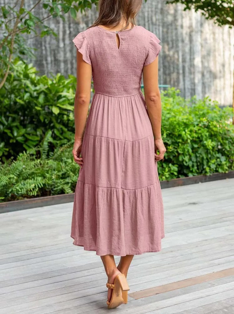 Yoselin Statement Maxi Dress Boutique Collection