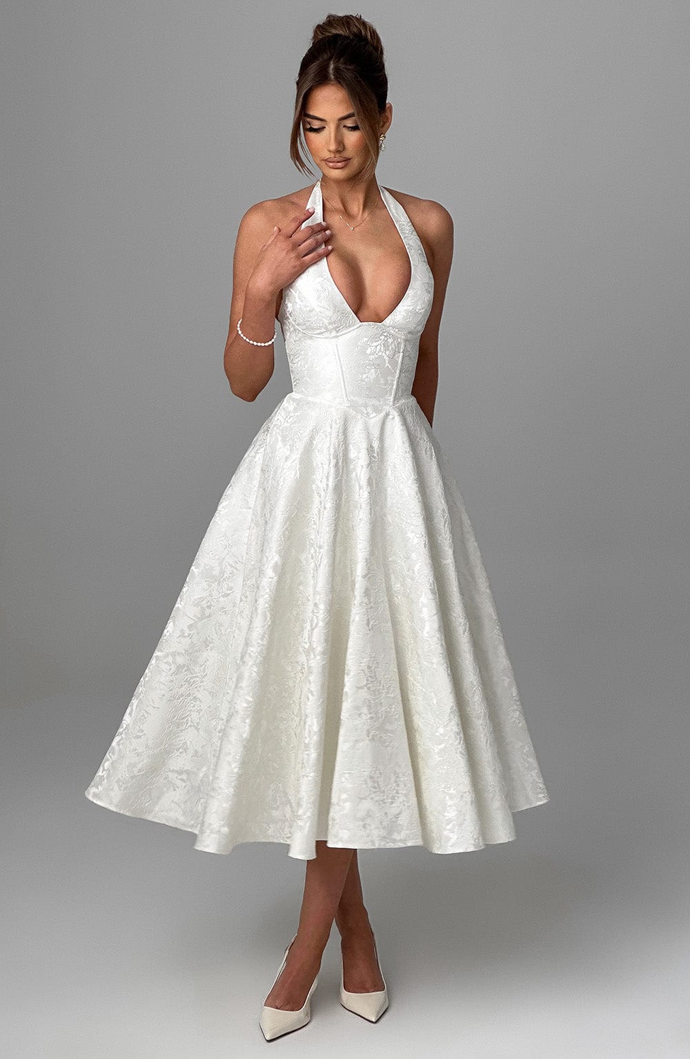 Iris | Refined Midi Dress
