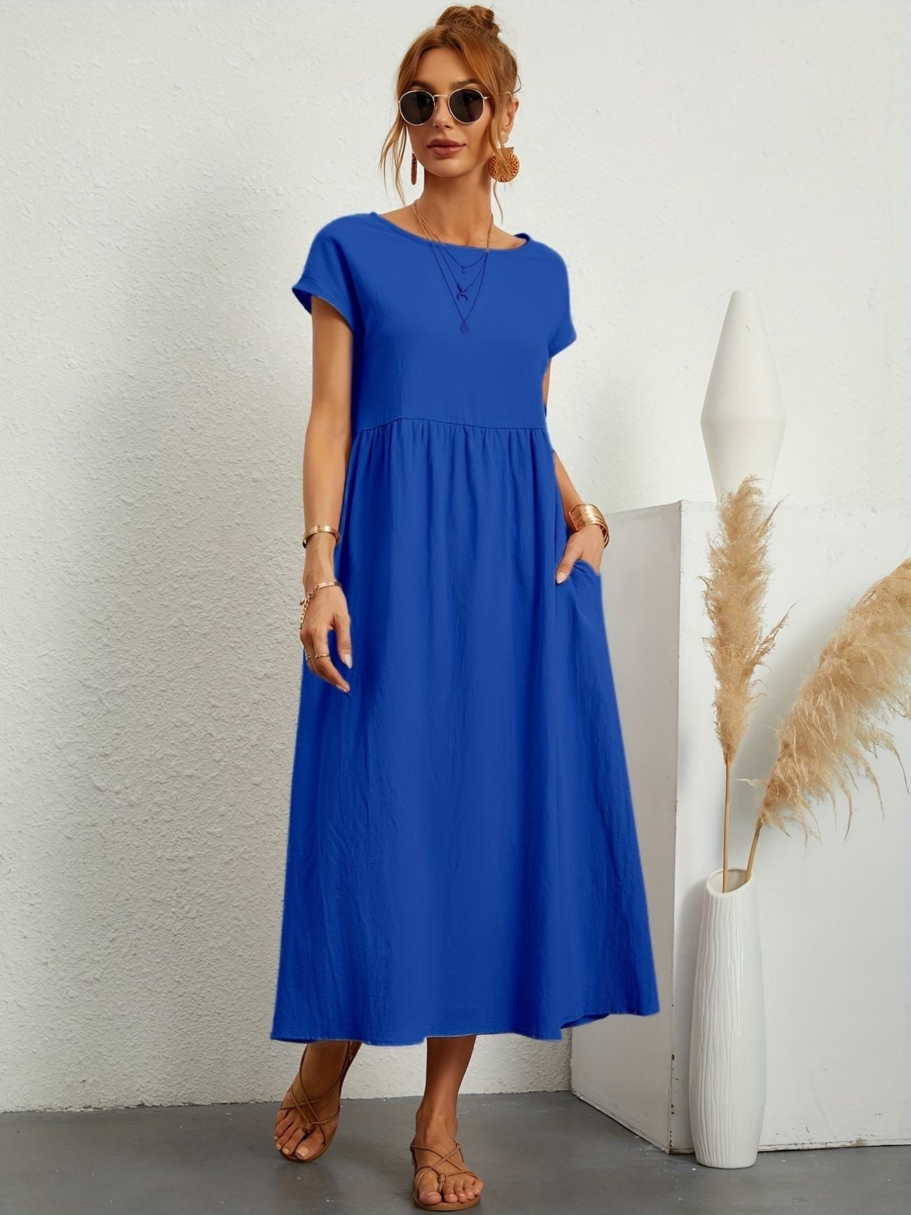 Wanda Graceful Airy Spring Dress for Women Wedding Guest Look