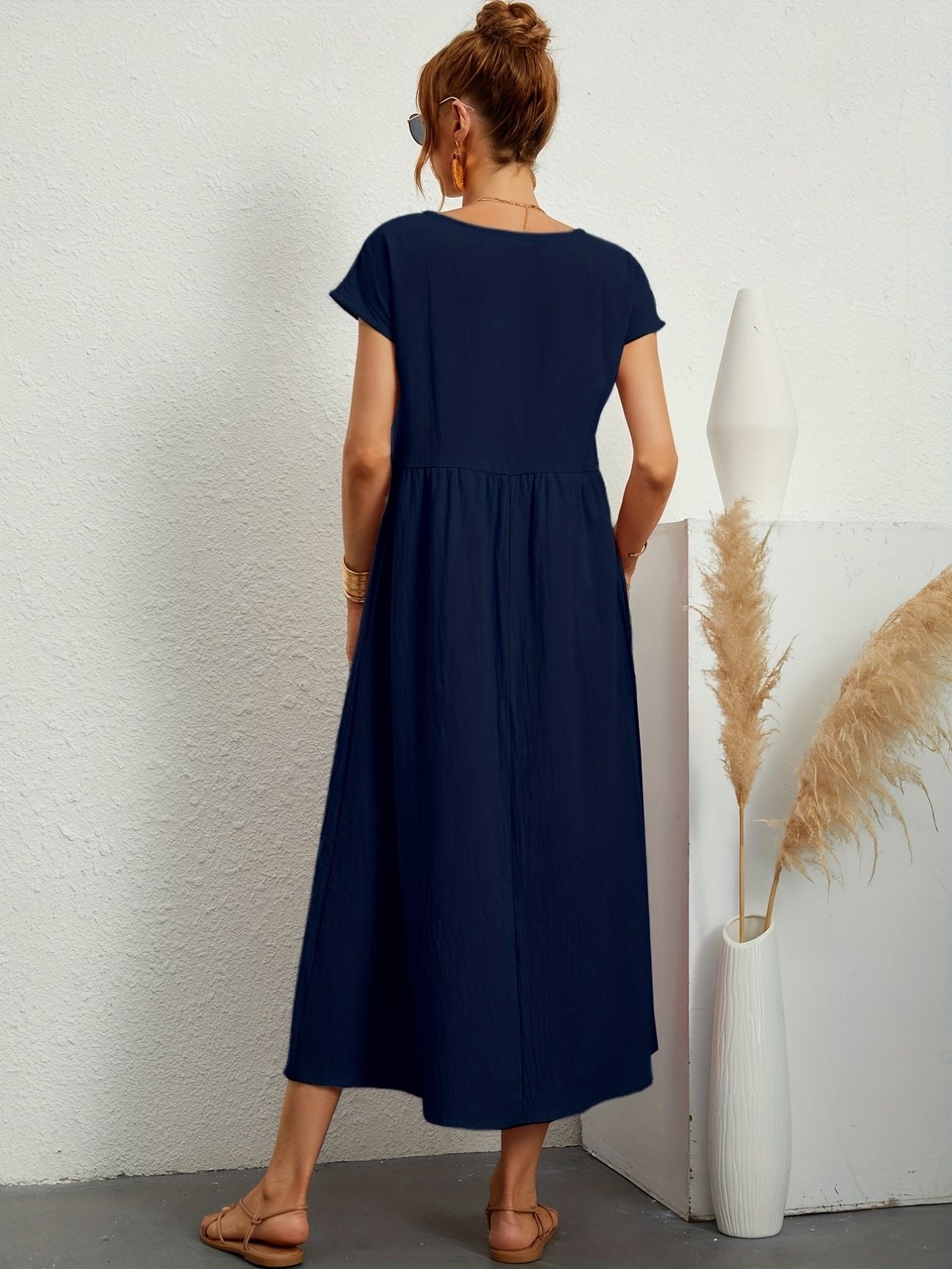 Wanda Graceful Airy Spring Dress for Women Wedding Guest Look