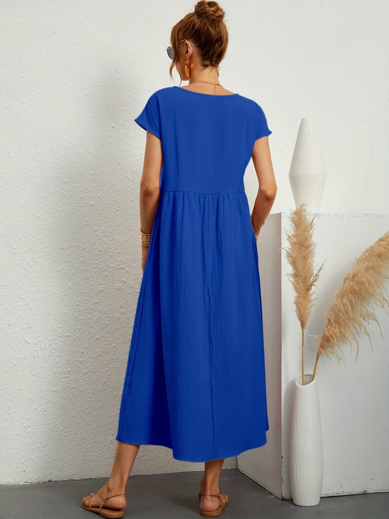 Wanda Graceful Airy Spring Dress for Women Wedding Guest Look