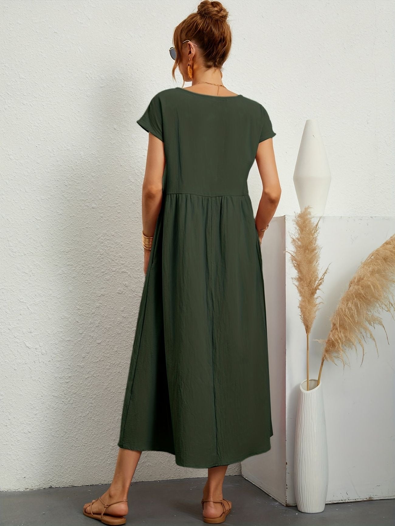 Wanda Graceful Airy Spring Dress for Women Wedding Guest Look