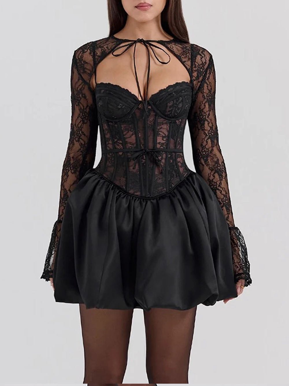 Puffball Esther Mini Dress