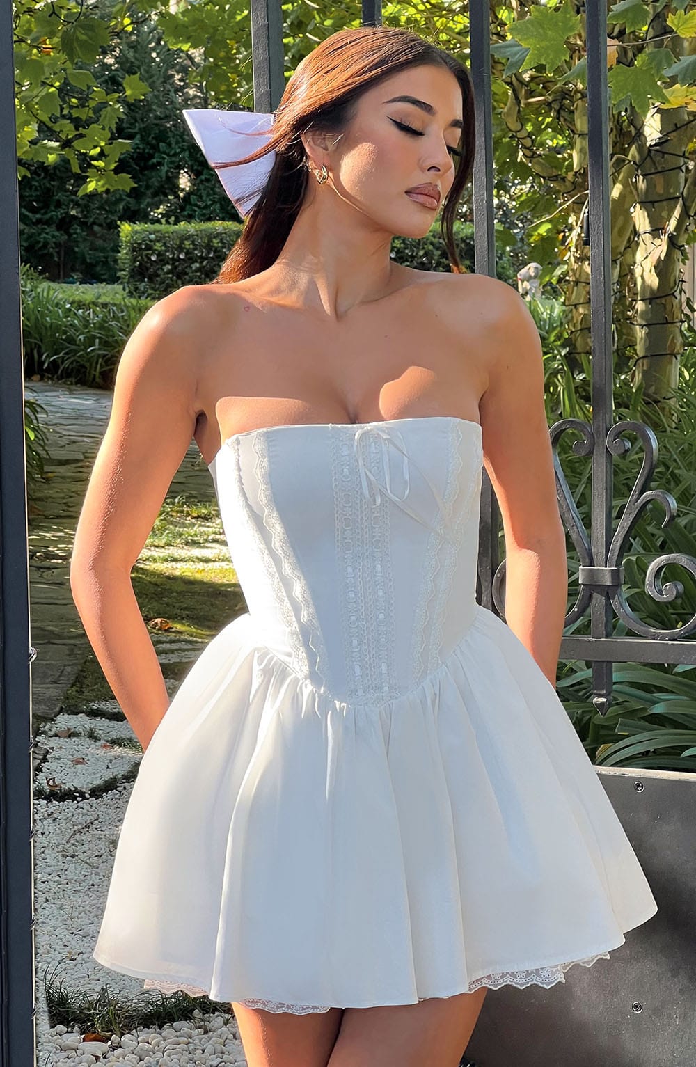 Timeless Giuliana Strapless Mini Dress Boutique Collection