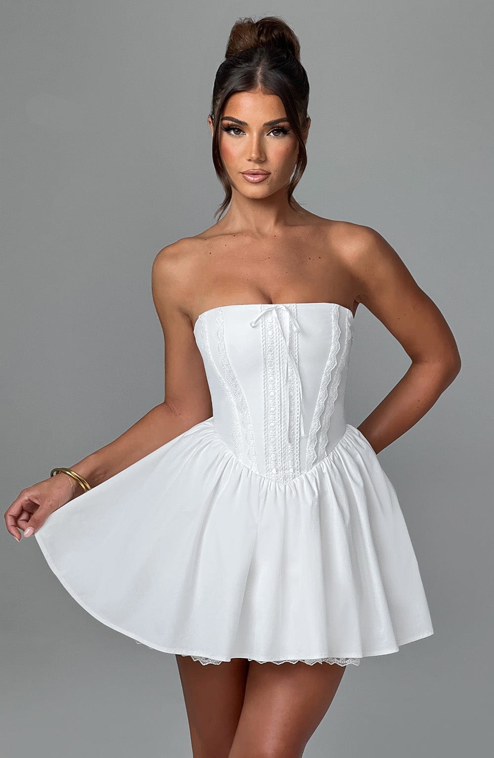 Timeless Giuliana Strapless Mini Dress Boutique Collection