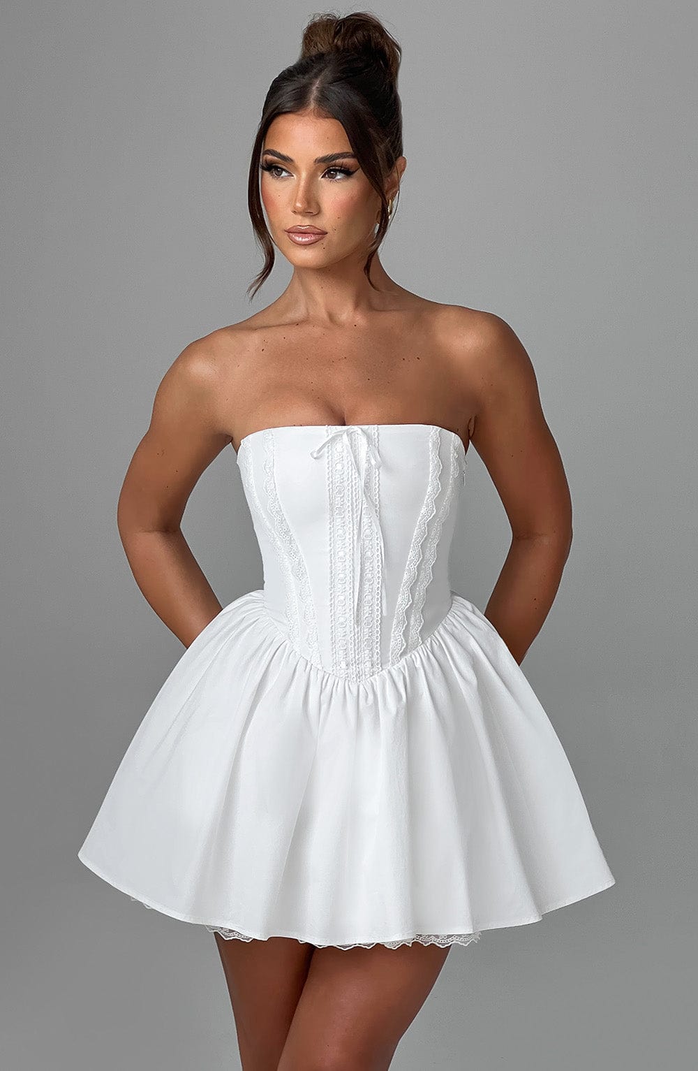 Timeless Giuliana Strapless Mini Dress Boutique Collection