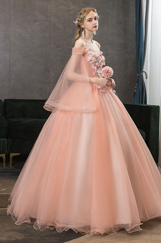 Tulle Royal ALine Prom Dress