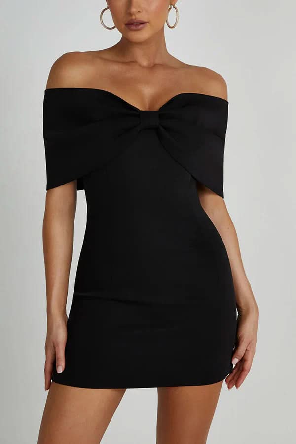 Bow Rebecca Mini Dress