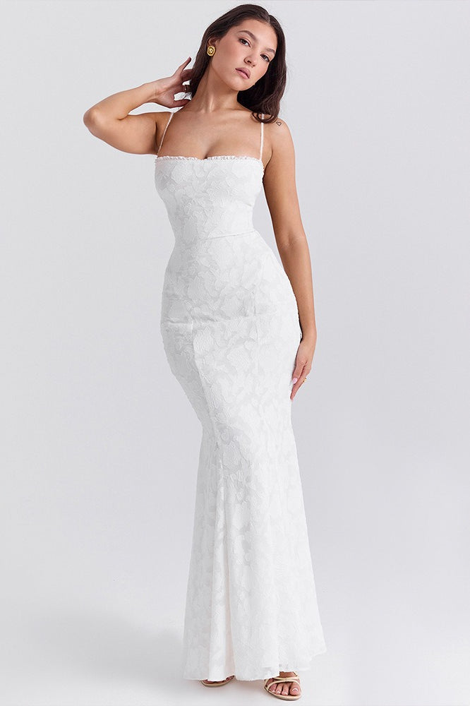 Strappy Edition Backless Bodycon Maxi Dress