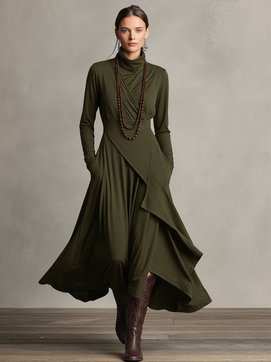 Natalie | Refined Draped Dress