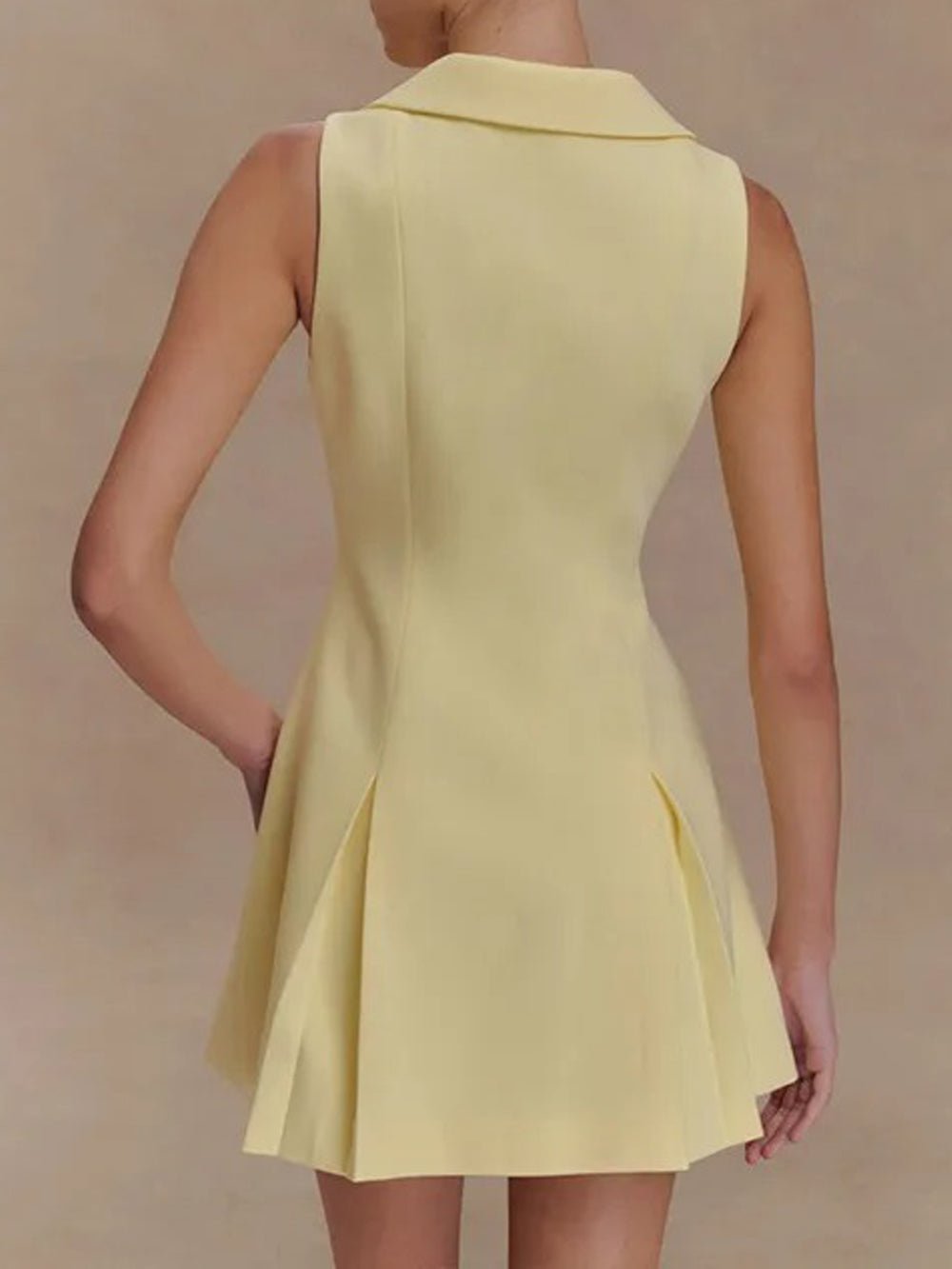 Single Faith Breasted Mini Dress