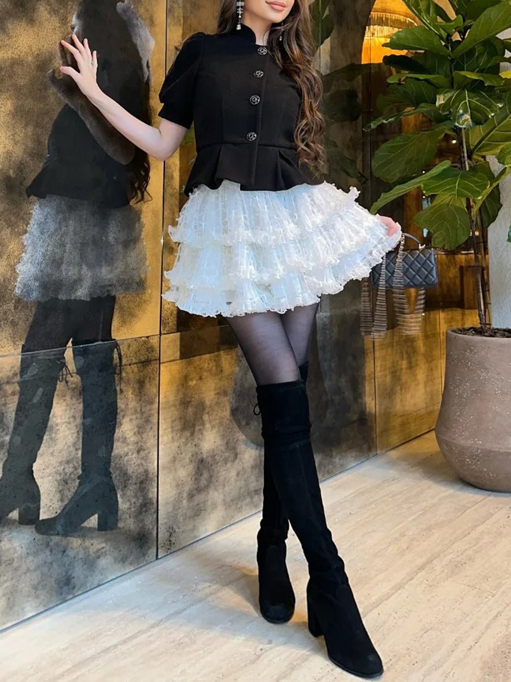 Short Freya Sleeve Mini Dress
