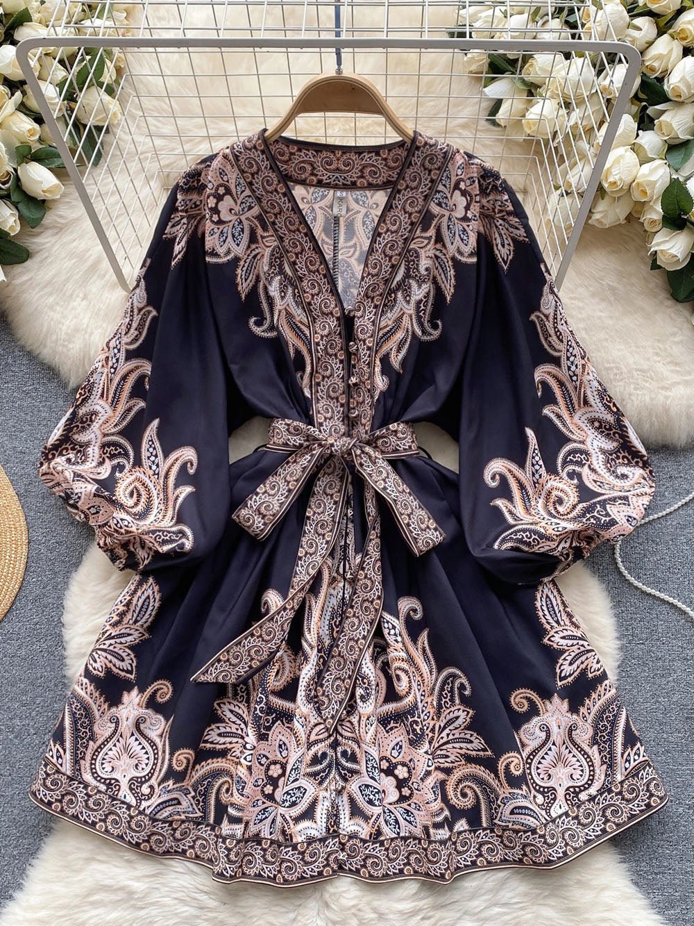 Genevieve Easygoing Mini Dress