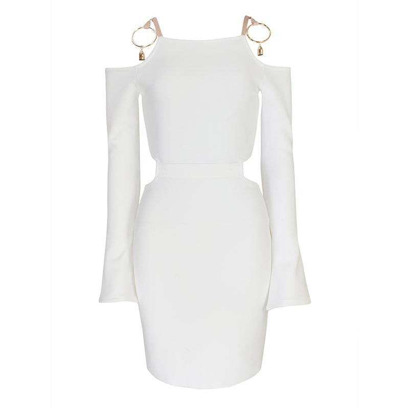 Cold Genna Shoulder Mini Dress