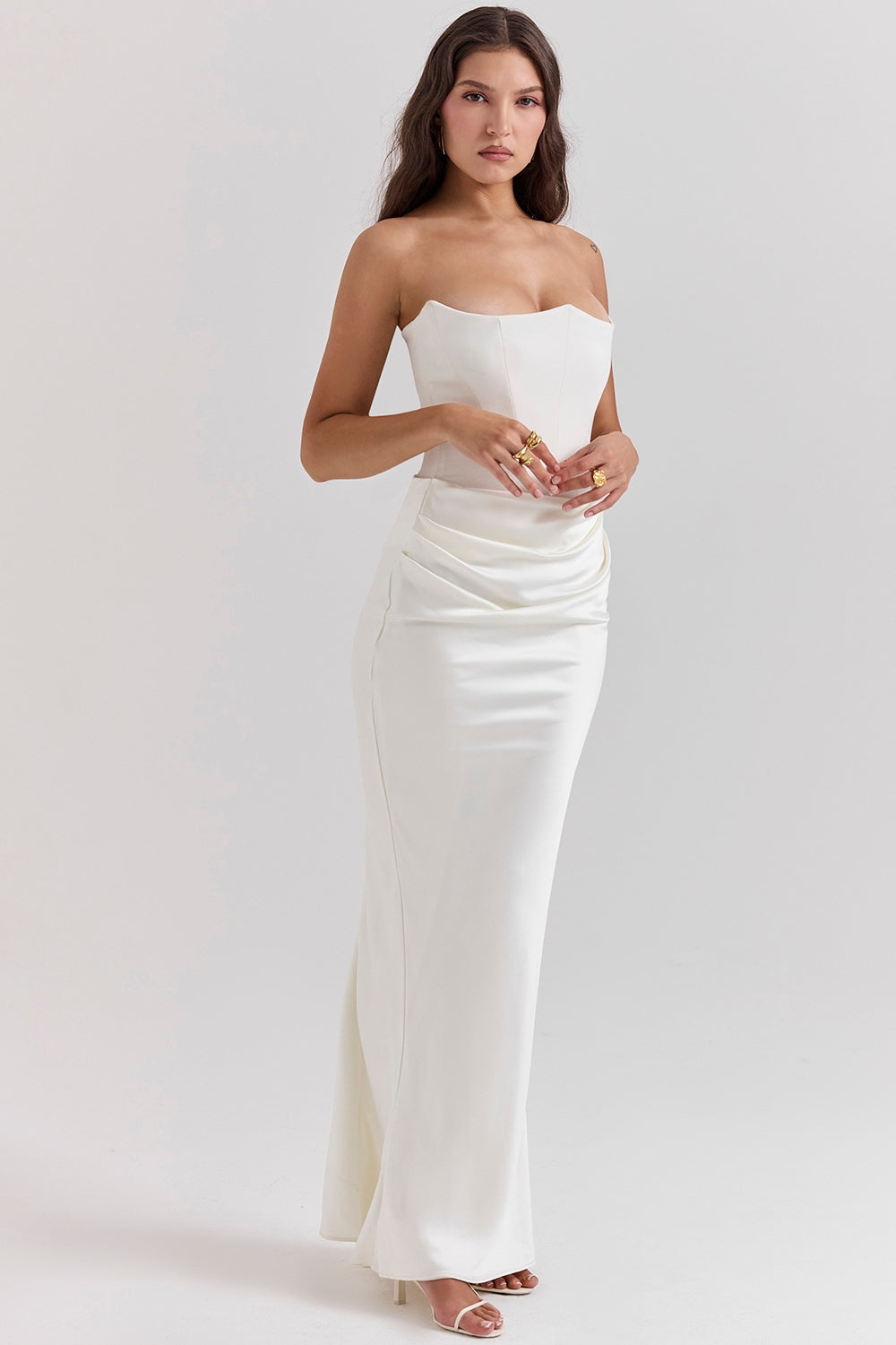 Virginia Boutique Premium Maxi Dress Chic Silhouette Collection
