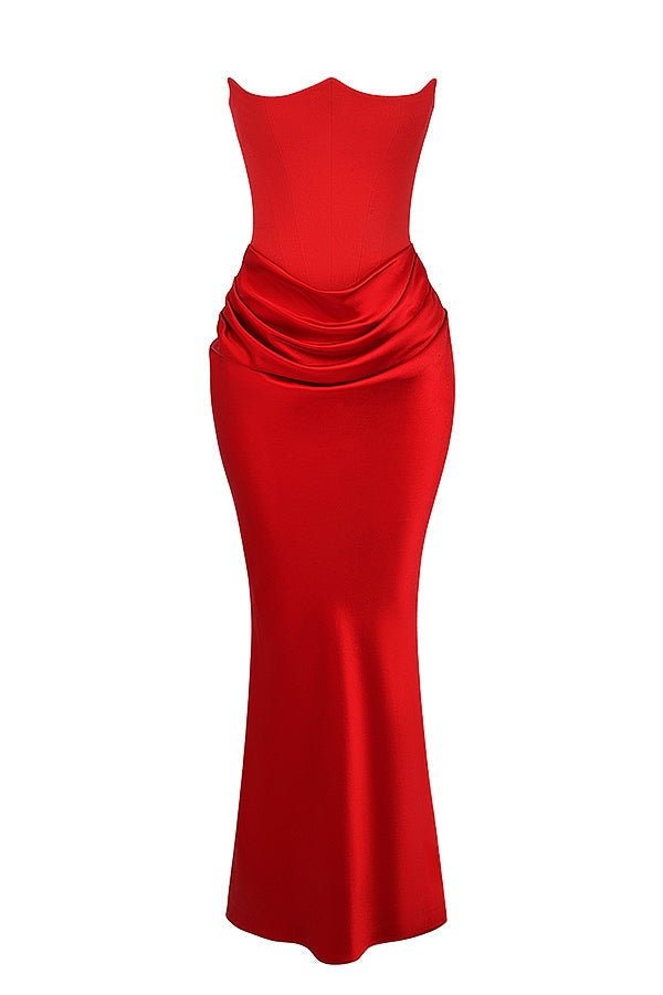 Virginia Boutique Premium Maxi Dress Chic Silhouette Collection