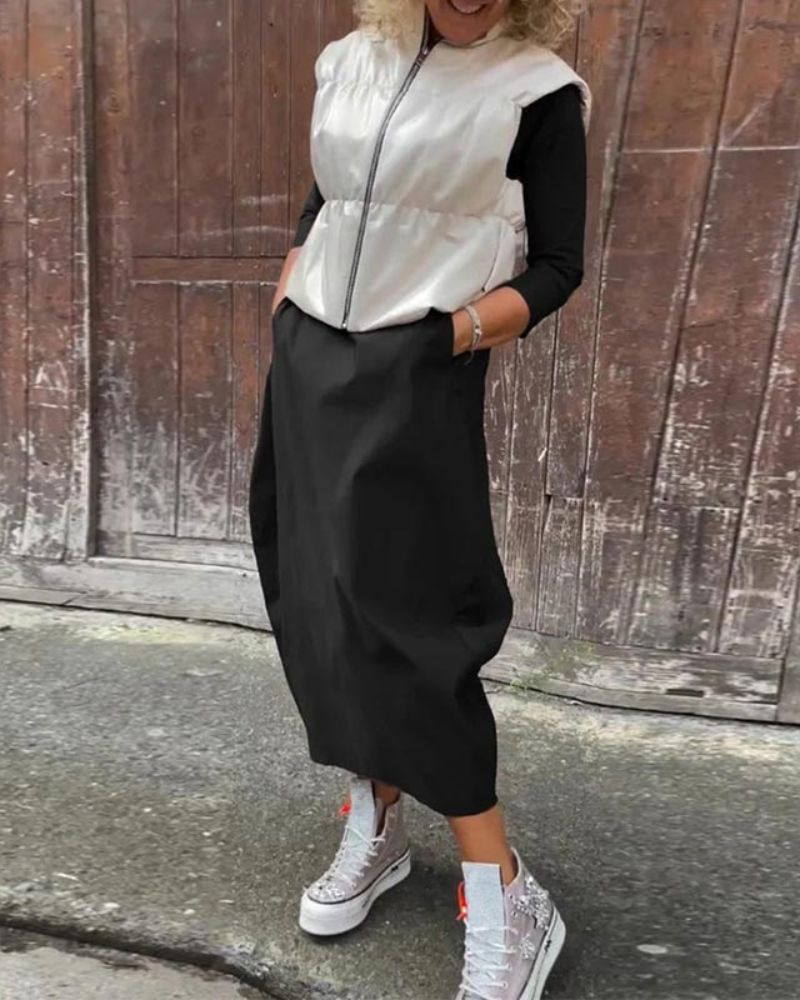 Antonia Graceful Flowing Maxi Dress for Women Feminine Flowy Style