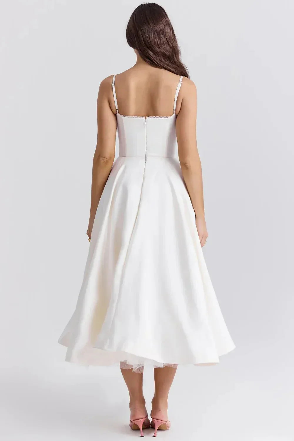 Daniela Graceful Midi Dress for Women Sophisticated Look