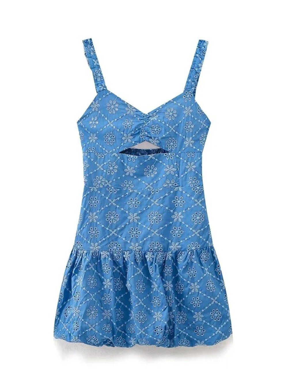 Hollow Jennifer Slim Fit Mini Dress