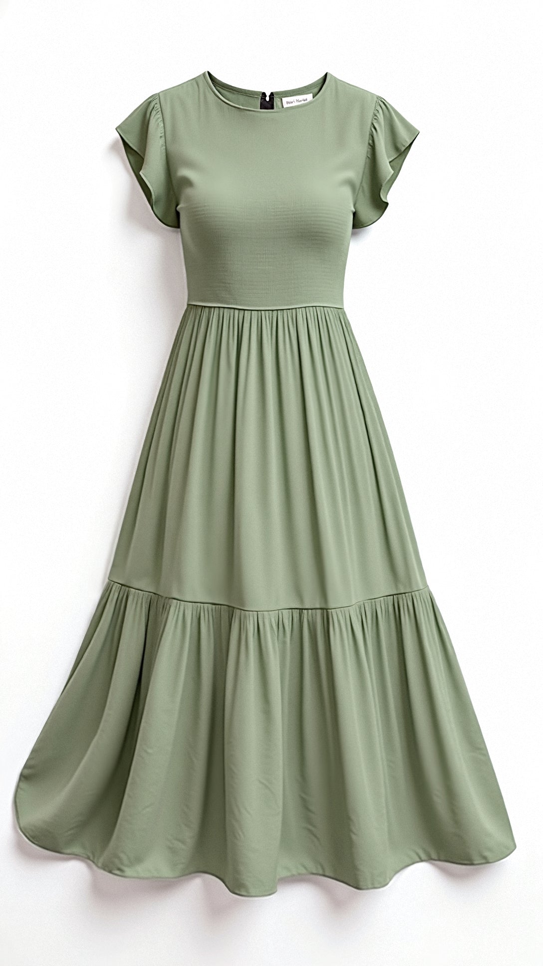 Chic Pilar Smocked Summer Midi Dress Pleated Designer Edit