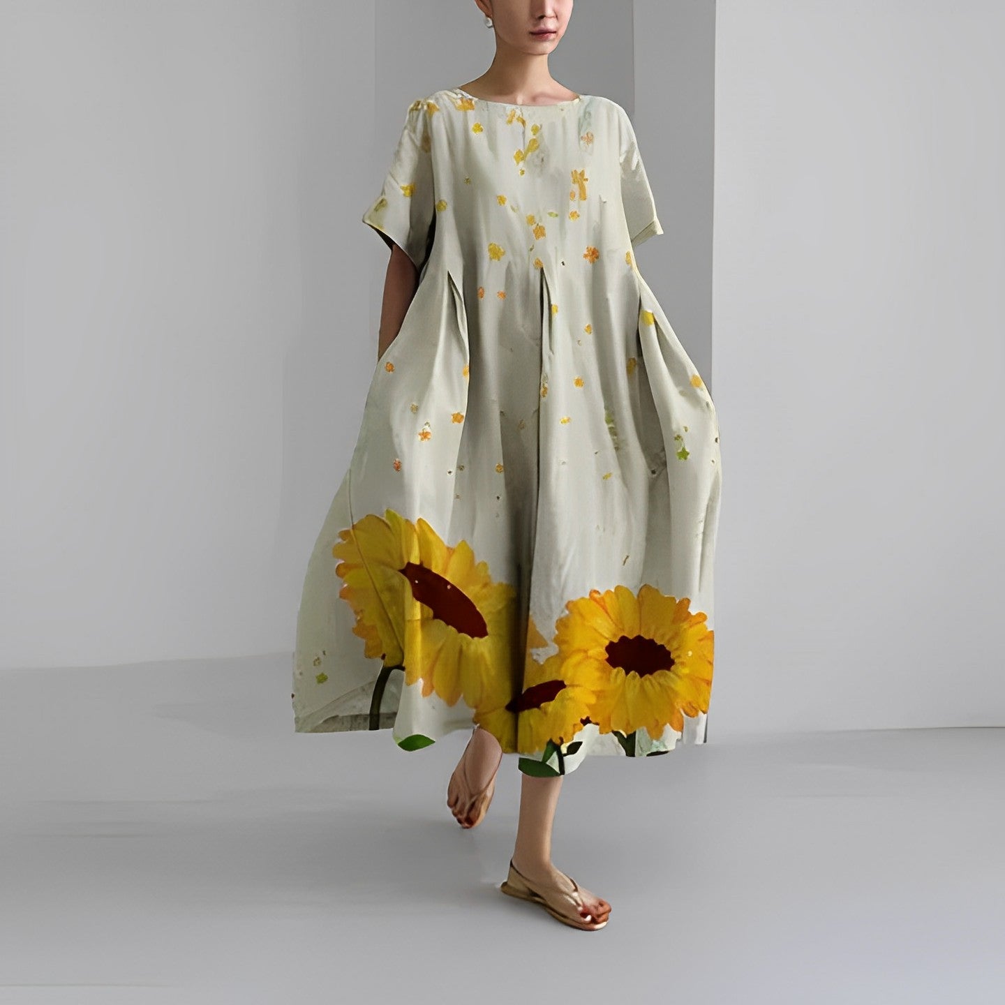 Isabelle Luxe Women's Floral Boho Maxi Dress Signature Edit